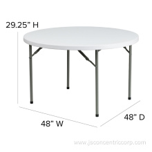 4ft round folding table